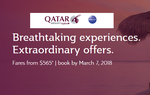 Extraordinary offers. Fares from $565
